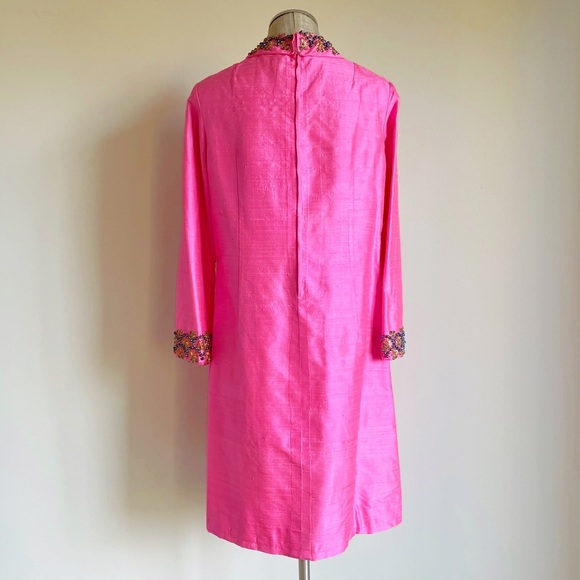 Vintage Bright Pink Dress Set - Picture 7 of 17